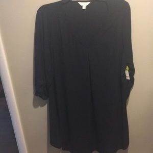Jrs. plus size 3/4 sleeve dress
